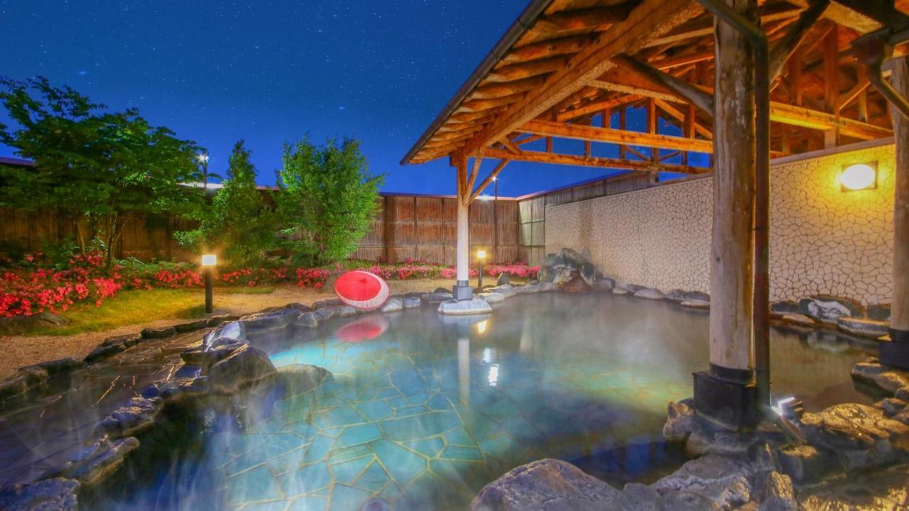 Ooedo Onsen Monogatari Aizu Hotel Exterior photo